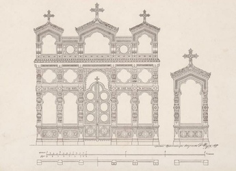 Проектирование Церковных тумб